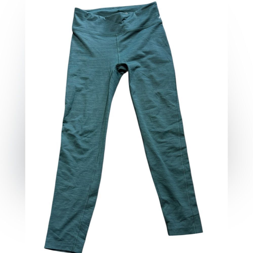 Outdoor Voices Green Heathered Leggings